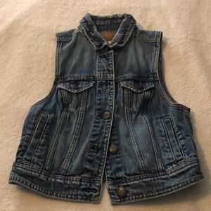 Jean vest size S